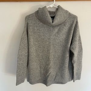 Old Navy Gray Slouch Stitch Sweater
